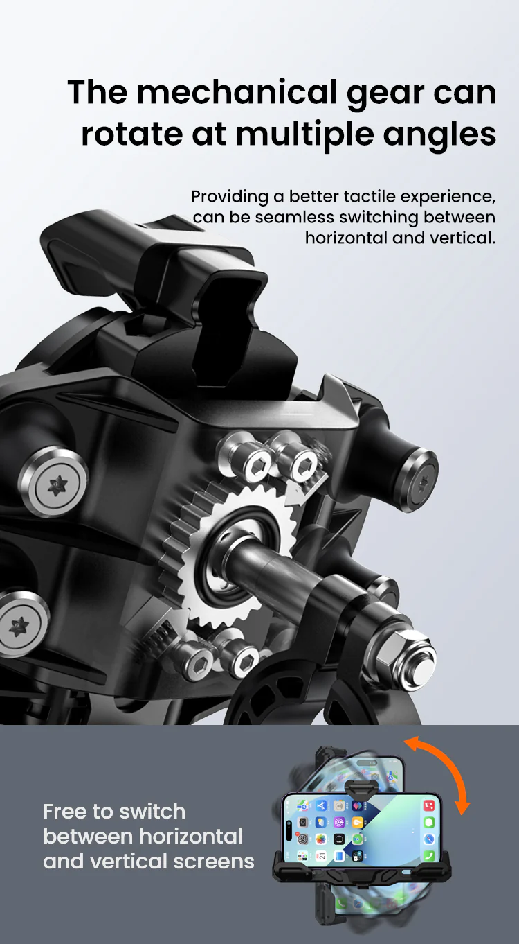 Motorcycle Phone Holder - Intelligent compatible charging protocol (LOBOO) - Image 19