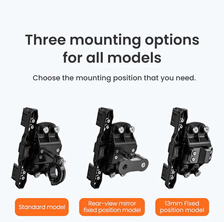 Motorcycle Phone Holder - Intelligent compatible charging protocol (LOBOO) - Image 14