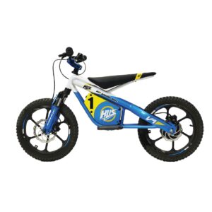 HUS Electric Balance Bike  BLUE & YELLOW - 16" and 12"