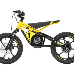 HUS Electric Balance Bike  YELLOW & BLACK - 16" / 12"