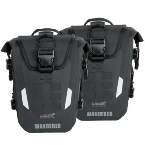 Wanderer (Non-Inflatable) Crash Bar Bags - LOBOO - Pair
