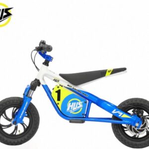 HUS Electric Balance Bike BLUE & YELLOW - 12"