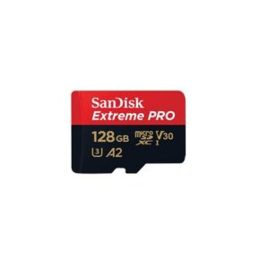SanDisk Extreme Pro microSD UHS I Card 128GB 200MB/s Read, 90MB/s Write