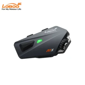 LOBOO R1X Motorcycle Helmet Headset - 45mm Speakers & CVC Noise Cancellation