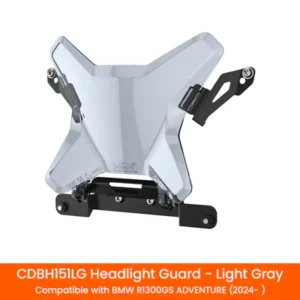 LOBOO Headlight Guard for BMW R1300GS Adventure (2024-) - Light Grey